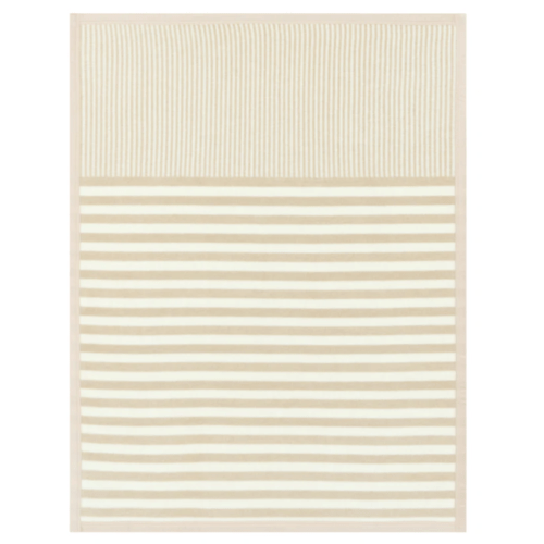 Sweet Pea Stripe Oak Mini Blanket