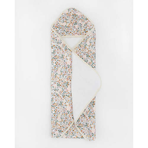 Infant Hooded Towel - Pressed Petals– Little Unicorn USA