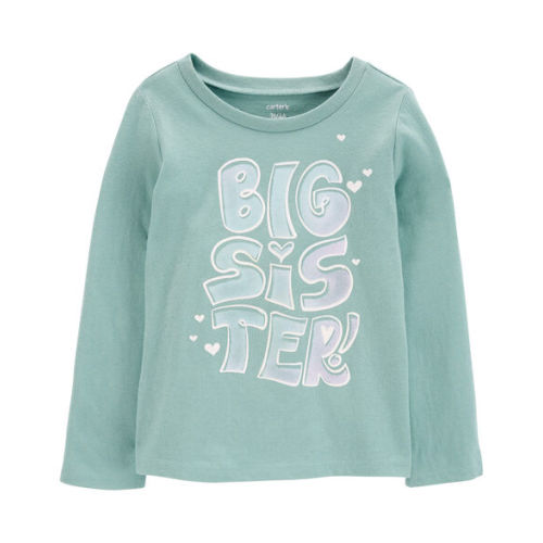 Toddler Big Sister Long-Sleeve Graphic Tee - Carter's | Carter's