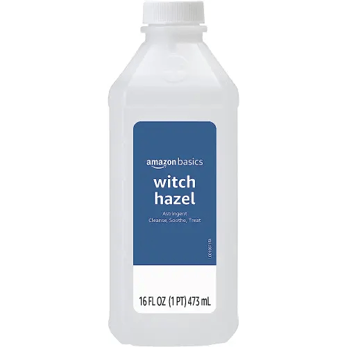 Amazon Basics Witch Hazel USP Astringent, Unscented, 16 Fluid Ounces (Previously Solimo)