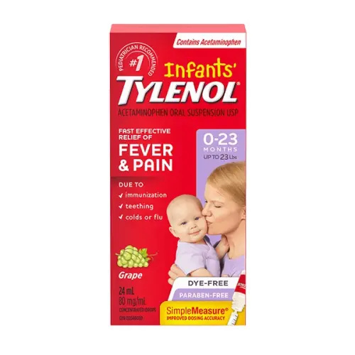 Infants' TYLENOL® Drops For 0-23 Months | TYLENOL®