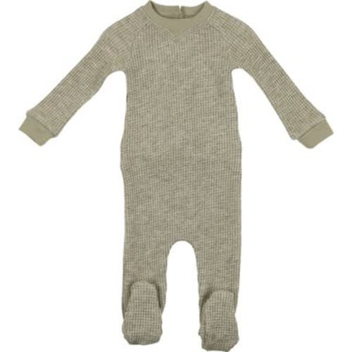 Waffle Knit Footie, 6 M