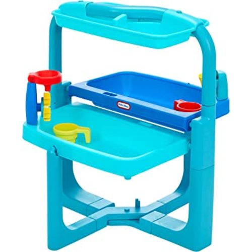 Little Tikes Easy Store Outdoor Folding Water Play Table with Accessories for Kids, Children, Boys & Girls 3+ Years, Mutlicolor, 660429C3