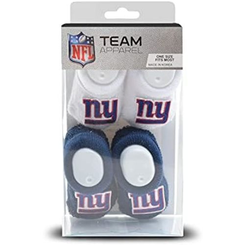 Infant Bootie Socks 0-12 Months - 2 Pack