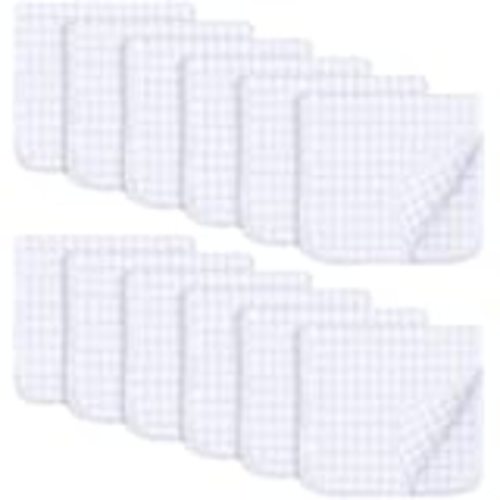 Amazon.com : Comfy Cubs Muslin Burp Cloths Large 100% Cotton Hand Washcloths for Babies, Baby Essentials 6 Layers Extra Absorbent and Soft Boys & Girls Baby Rags for Newborn Registry (White, 10-Pack, 20" X10") : Baby