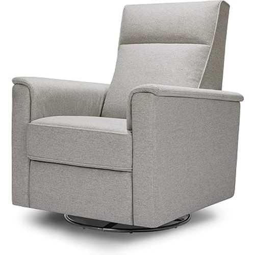 NAMESAKE Willa Recliner in Eco-Performance Fabric | Water Repellent & Stain Resistant Performance Grey Eco-Weave, 99.0 pounds