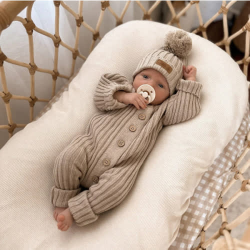 Little B's Ribbed Romper – sugarbabiesbabyboutique