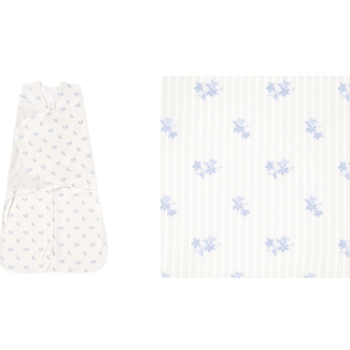 Vintage Floral Cotton Swaddle | HALO