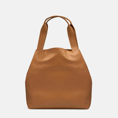 Diaper Tote - Nappa Leather - Tan