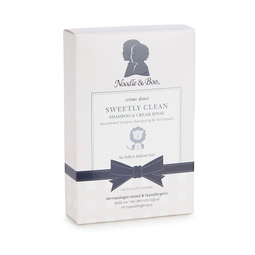 Noodle & Boo Sweetly Clean Shampoo & Cream Rinse Bathtime Travel Kit