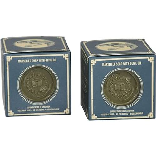 Marius Fabre Marseille Olive Oil Boxed Soap 200g (7 oz) - 2 Pack