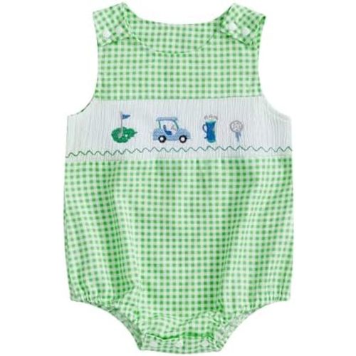 BeQeuewll Halloween Baby Clothes Newborn Boy Girl Pumpkin Outfits Plaid Overall Romper Infant Halloween Outfit