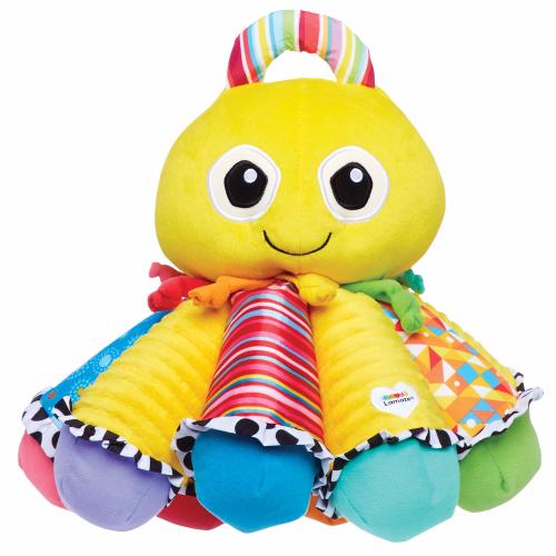 LAMAZE - Octotunes Musical Toy, Help Baby Discover and Play with Sound, with Bright Colors, Fun Textures, and Eight Notes, 0 Months and Older