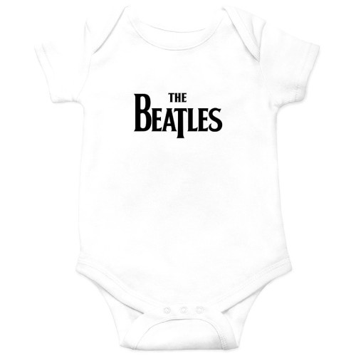 The beatles logo friend Baby Onesies Kids's Short Sleeve Onesie 6M White sold by Wahlebizaanbpjve3 | SKU 2437853209 | Printerval