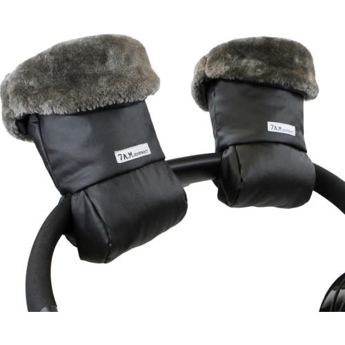 7 A.M. Enfant Glacier Waxed Warmmuffs, Waxed Forest