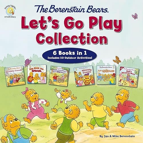The Berenstain Bears Let's Go Play Collection: 6 Books in 1: Berenstain Bears/Living Lights: A Faith Story Audible Audiobook – Unabridged