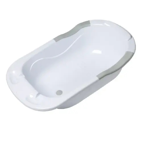 4Baby Infant Bath Tub - White/Grey | Baby Bunting AU