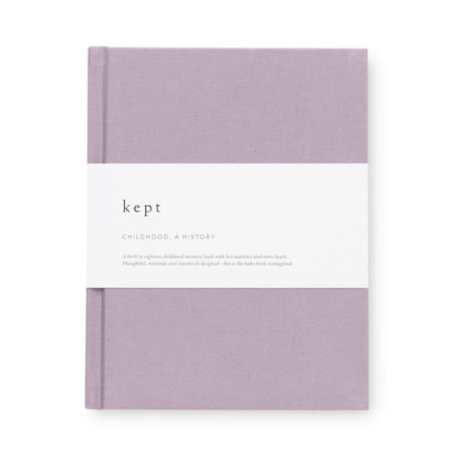 Kept Collection Baby Book