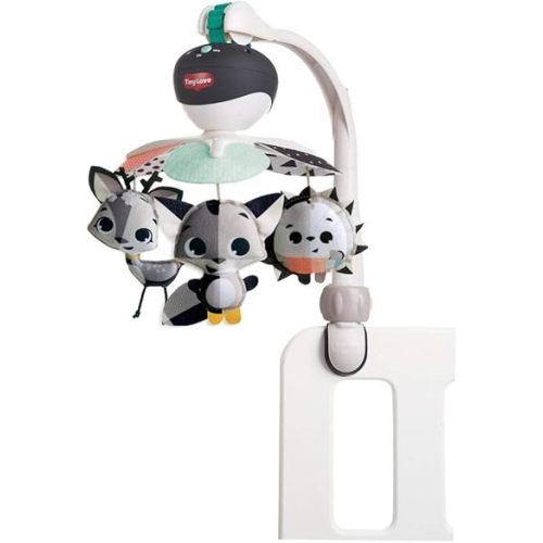 Tiny Love Take Along Baby Mobile for Crib, Newborn Baby Toys, Magical Tales, Black/White, 1 Count