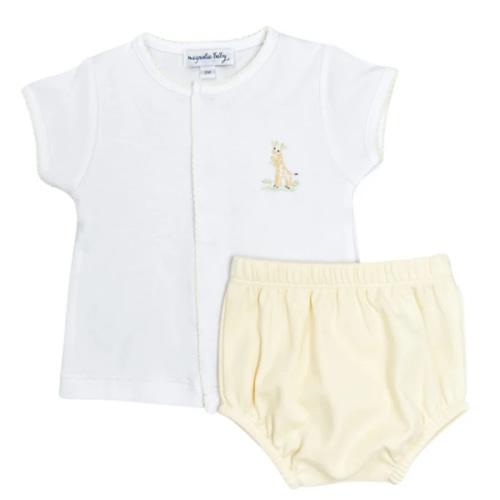 Vintage Giraffe Diaper Cover Set (Infant)
