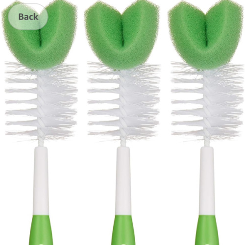 Amazon.com: Amazon Brand - Mama Bear Bottle Brush (Pack of 3), White : Baby