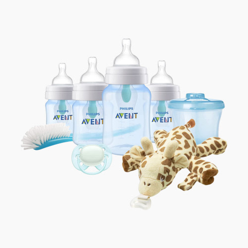 Philips Avent Anti-colic Baby Bottle With AirFree Vent Newborn Gift Set - Blue