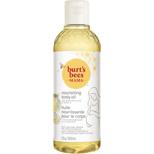 Burt's Bees Mama Body Oil with Vitamin E, 100% Natural Origin, 5 Fluid Ounces