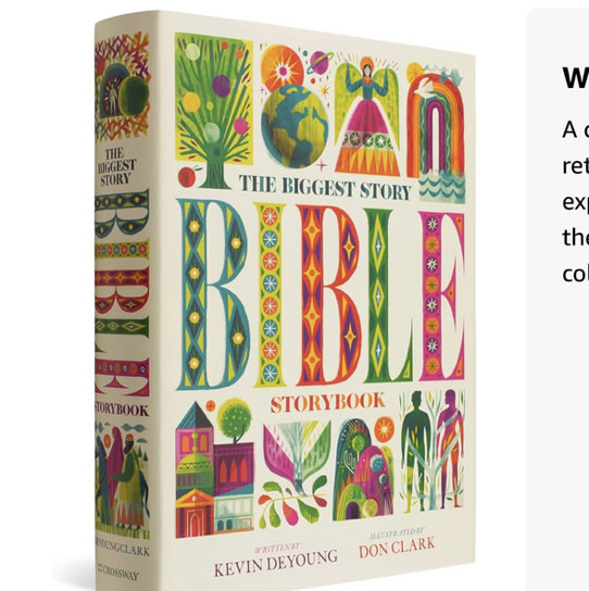 The Biggest Story Bible Storybook (Hardcover): Bible Stories for Kids Ages 6–12