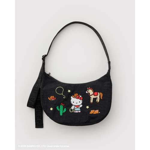 Medium Nylon Crescent Bag