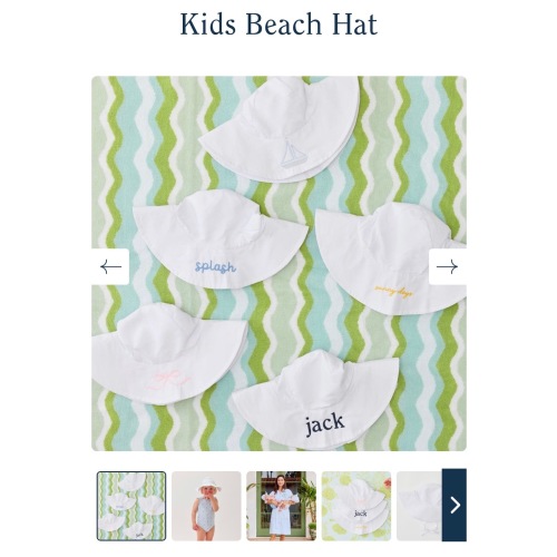 Kids Beach Hat