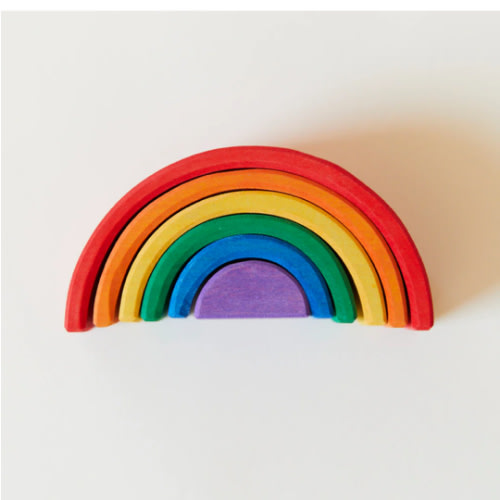 Wooden Rainbow – Sarah's Silks
