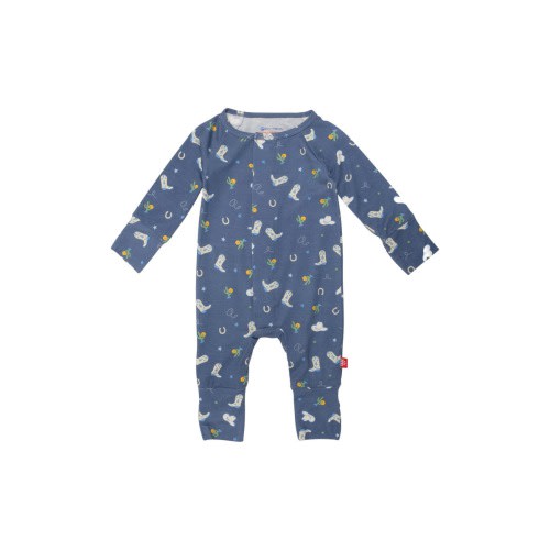 Rodeo Drive Magnetic Convertible Romper, 0-3M- Only a few left