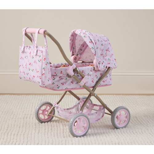 Cherry Bows Mini Doll Pram