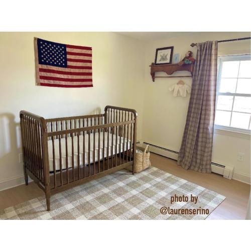 American Flag, Nursery Decor, Rustic nursery, Vintage Flag, Hand Dyed American Flag, Home decor Flag, baby gift, USA made, Memorial Day, 4th