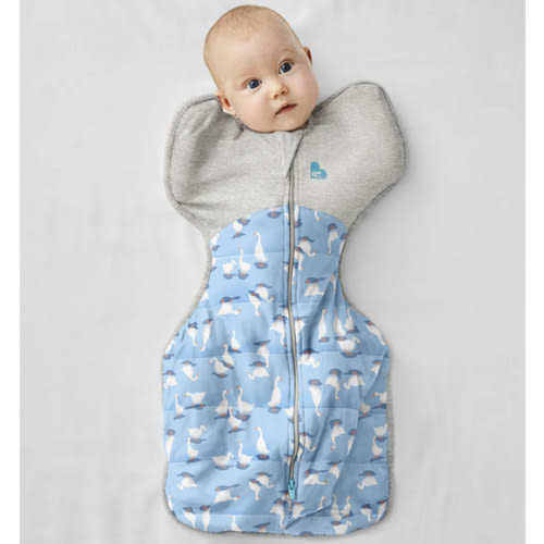 Swaddle Up™ 2.5 TOG Cotton Dusty Blue Silly Goose