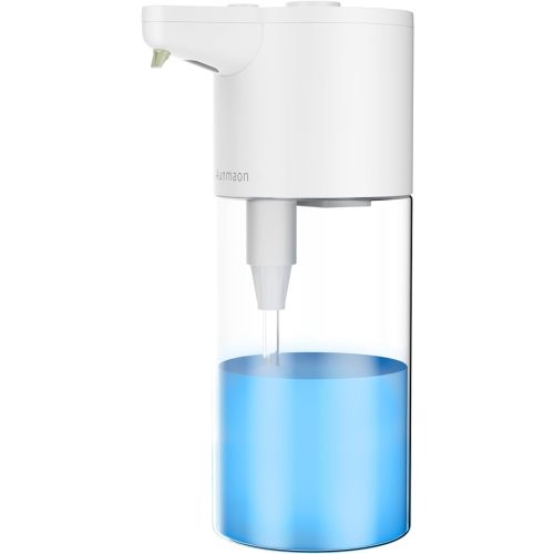 Touchless Soap Dispenser,Hands Free Soap Dispenser,Upgrade 50 Adjustable Liquid Volume Quiet,Touchless Hand Soap Dispenser for Bathroom Kitchen,Dish Soap Dispenser Automatic,Auto Soap Dispenser - Transparent
