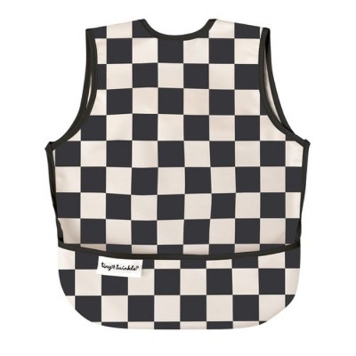 Tiny Twinkle Mess-Proof and Waterproof Baby Bib/Apron, Machine Washable and BPA-Free