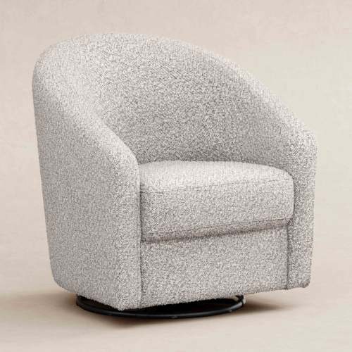 Madison Swivel Glider in Boucle