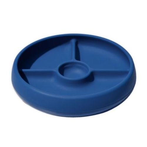 OXO Tot® Silicone Divided Dinner Plate in Navy - NAVY - PLATE