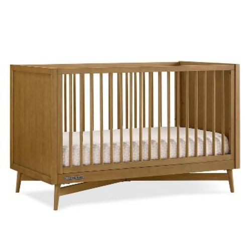 Delta Children Dylan 4-in-1 Convertible Crib - Teak Brown