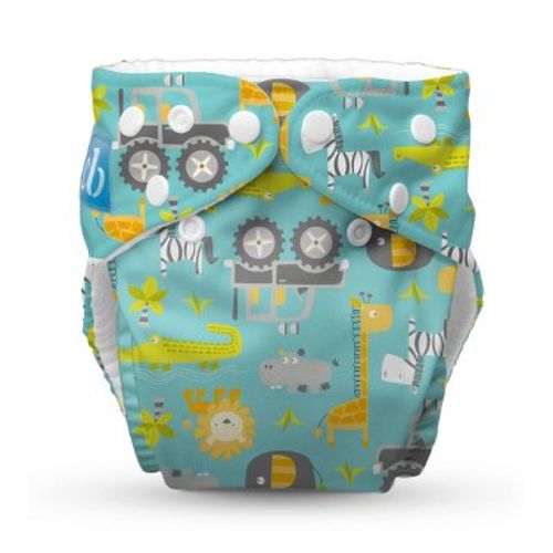 Charlie Banana One Size Reusable Cloth Diaper - Gone Safari