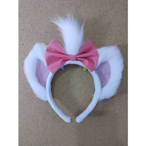 Marie kitten Disney inspired ears - custom
