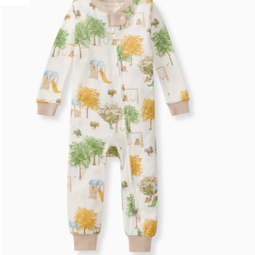 At The Playground Organic Footless Sleeper – Burt's Bees Baby