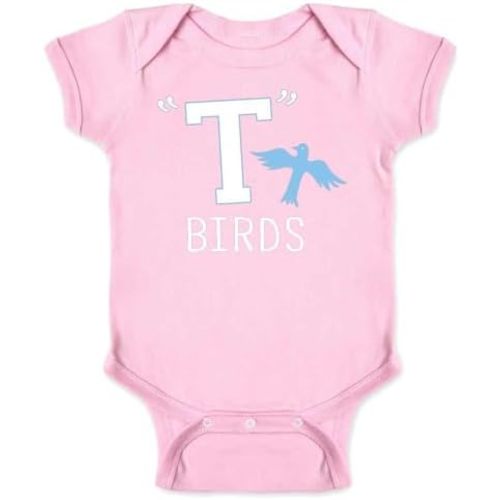 Pop Threads T Birds Tbird Gang Logo Retro 50s 60s Cosplay Infant Baby Boy Girl Bodysuit