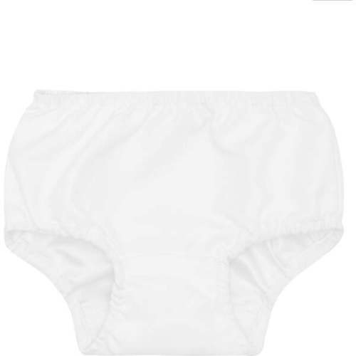White Diaper Bloomer Cover - Minnow | Maisonette
