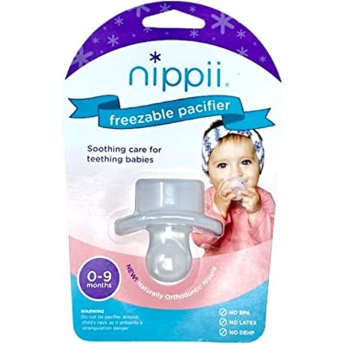Orthodontic Shape Freezeable Pacifier - BPA-Free Silicone Teether for Babies