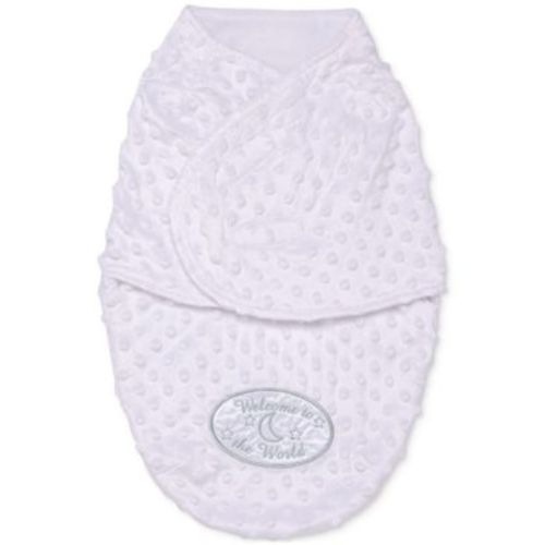 Newborn Wearable Swaddle Blanket - White