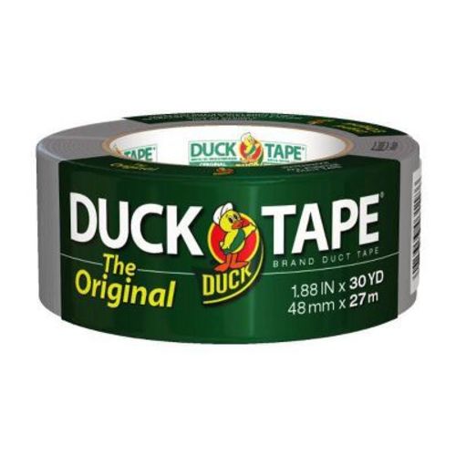 The Original Duck Brand Duct Tape Silver 30yd: Heavy Duty Adhesive, 1.88" Width, 90ft Length, Art & Office Use