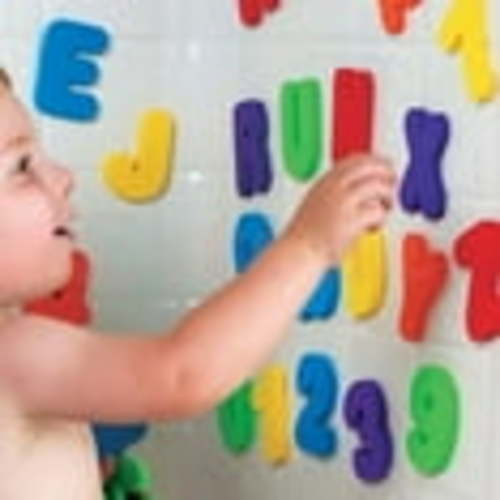 Qocolhg Baby Bath Toys for Kids Ages 1-3, 36Pcs Learn Letters and Numbers, Montessori Toys for 1 2 Year Old, Toddler Toys 2-3, Christmas Birthday Gift for Boys Girls