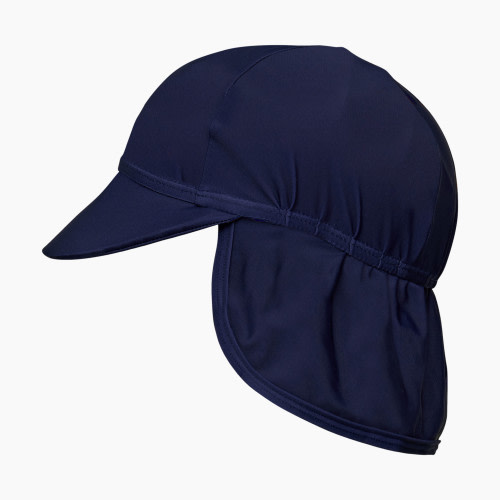 Snapper Rock Swimwear Floating Flap Hat - Navy, M (2-4yr)
